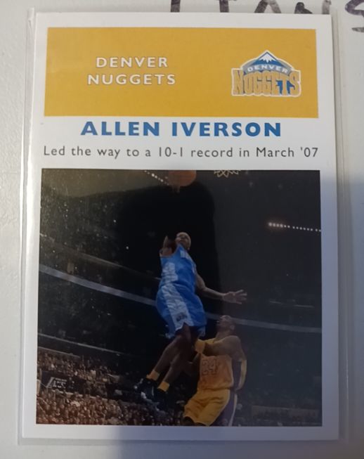 2007-08 Fleer #61R-24 Allen Iverson — front