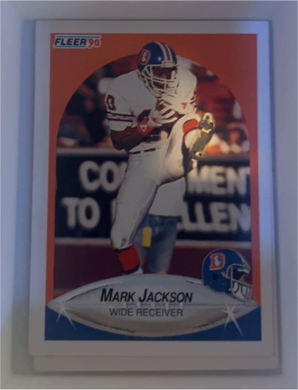 1990 Fleer #24 Mark Jackson Denver Broncos — front