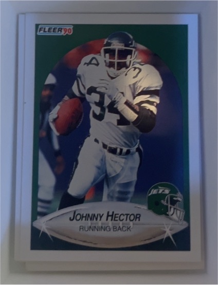 1990 Fleer #362 Johnny Hector — front
