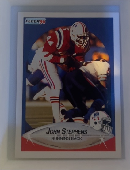 1990 Fleer #328 John Stephens — front