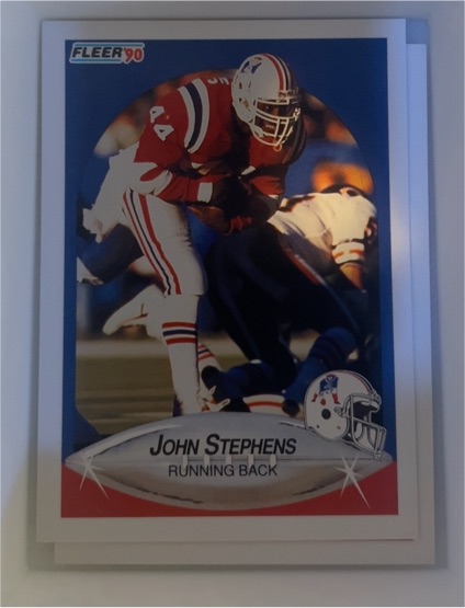 1990 Fleer #328 John Stephens — front