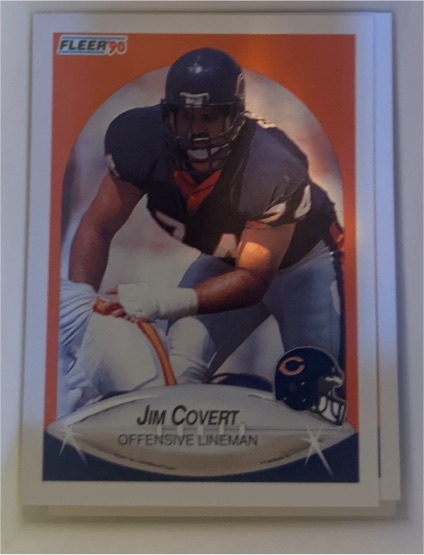 1990 Fleer #290 Jim Covert — front