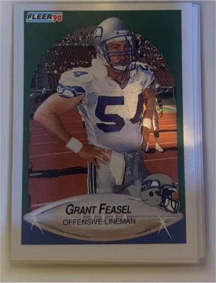 1990 Fleer #265 Grant Feasel — front