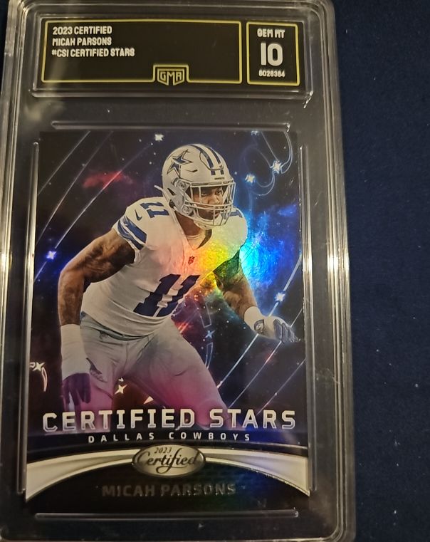 2023 Panini Certified Stars #CS-1 Micah Parsons — front