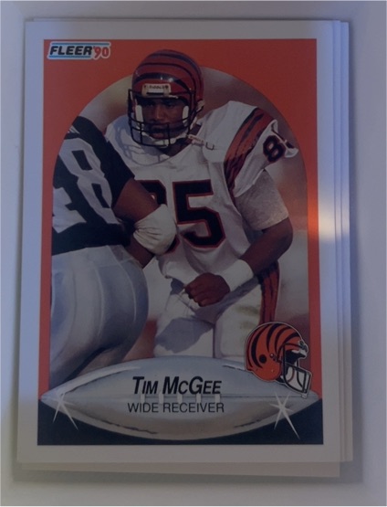 1990 Fleer #219 Tim McGee — front