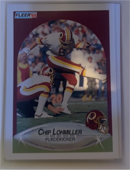 1990 Fleer #159 Chip Lohmiller — front