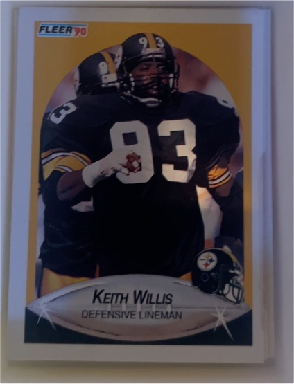 1990 Fleer #151 Keith Willis — front