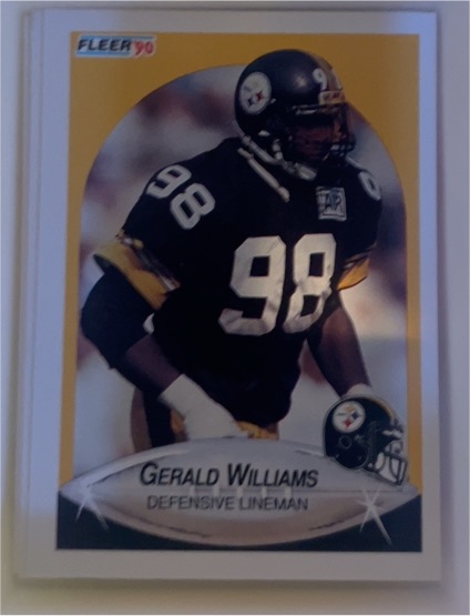 1990 Fleer #150 Gerald Williams — front
