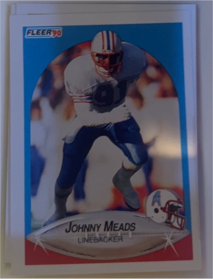 1990 Fleer #132 Johnny Meads — front