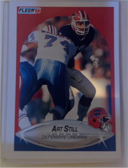 1990 Fleer #123 Art Still — front