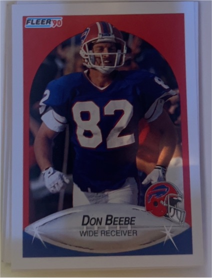 1990 Fleer #110 Don Beebe — front