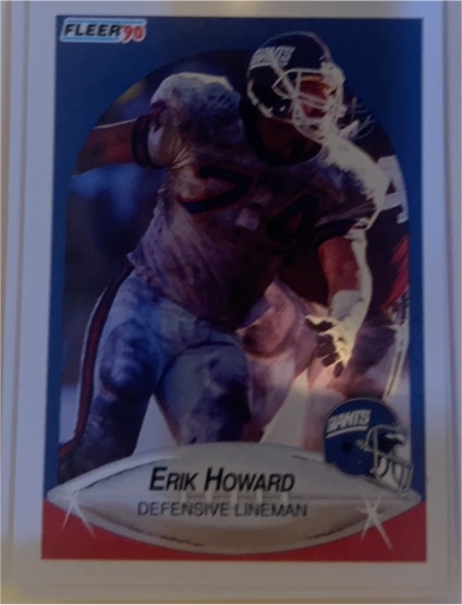 1990 Fleer #68 Erik Howard — front