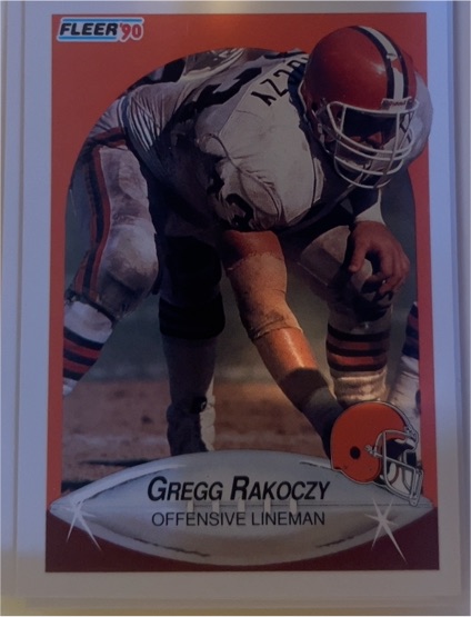1990 Fleer #57 Gregg Rakoczy — front