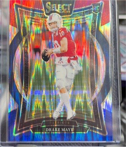 2024 Panini Select #27 Drake Maye — front