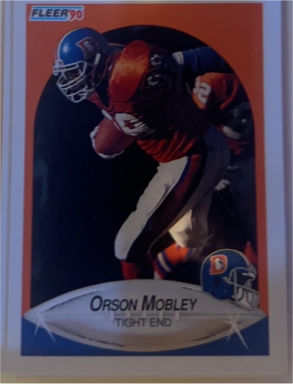 1990 Fleer #29 Orson Mobley — front