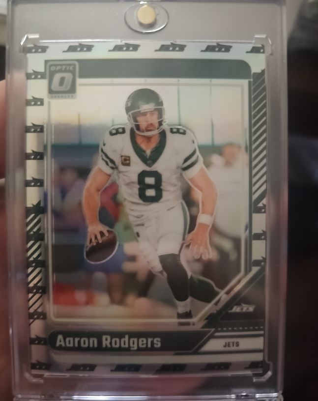 2024 Donruss Optic #152 Aaron Rodgers Jets — front