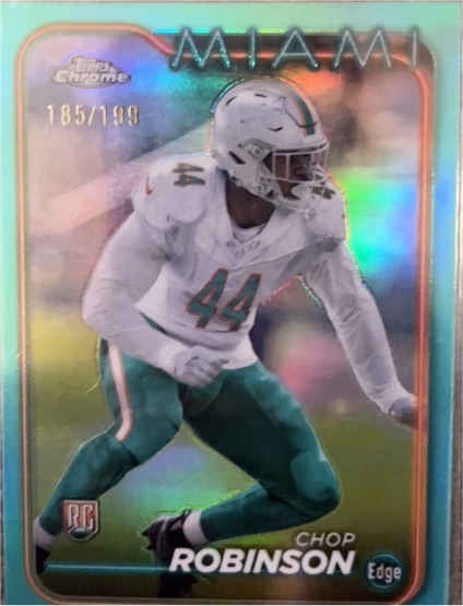 2024 Topps Chrome #185 Chop Robinson — front