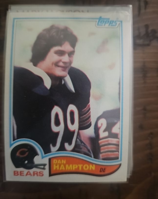 1982 Topps #297 Dan Hampton — front