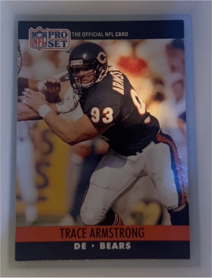 1990 Pro Set #446 Trace Armstrong — front