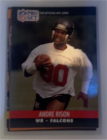 1990 Pro Set #434 Andre Rison — front