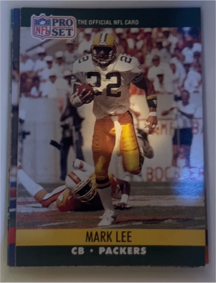 1990 Pro Set #503 Mark Lee — front