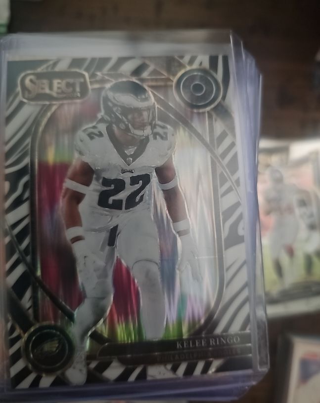 2024 Panini Select Kelee Ringo Club Level Zebra Prizm — front