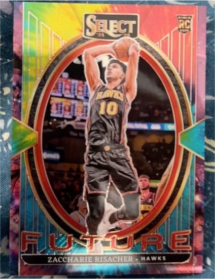 2024 Panini Select #FUTURE Zaccharie Risacher — front