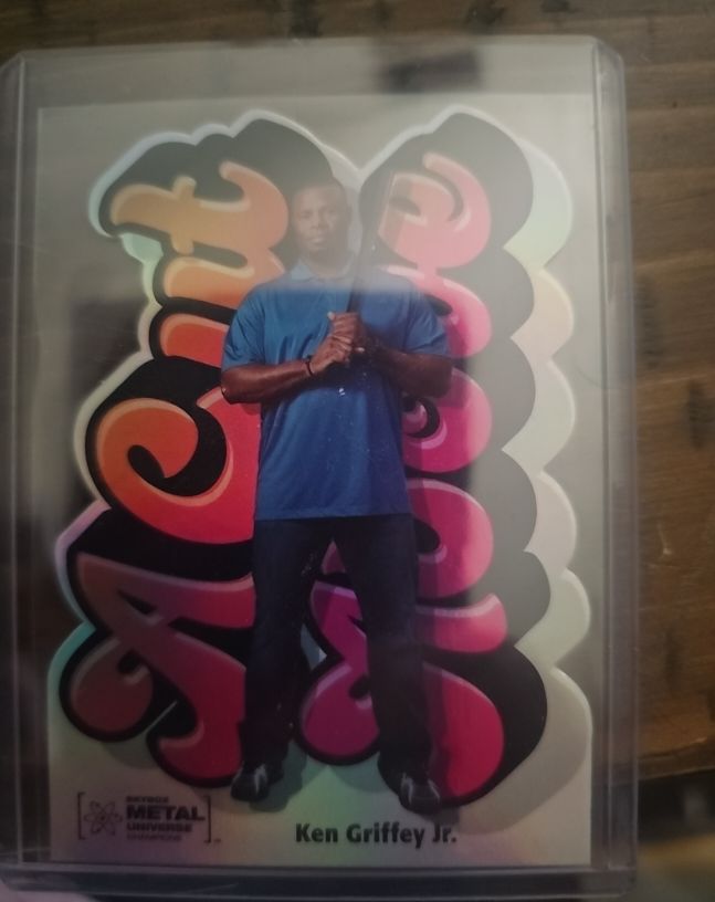 2021 Skybox Metal Universe Champions A Cut Above #ACA-12 Ken Griffey Jr. — front