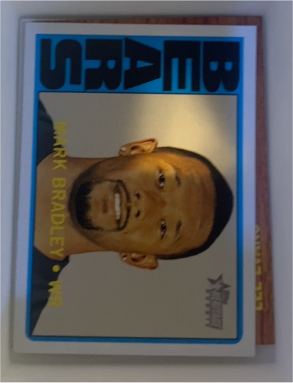 2005 Topps Heritage #72A Mark Bradley — front