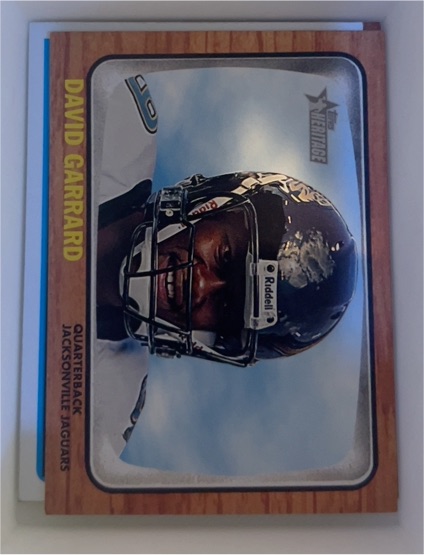 2005 Topps Heritage #146 David Garrard — front