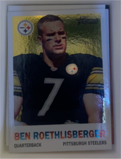 2005 Topps Heritage #THC37 Ben Roethlisberger — front