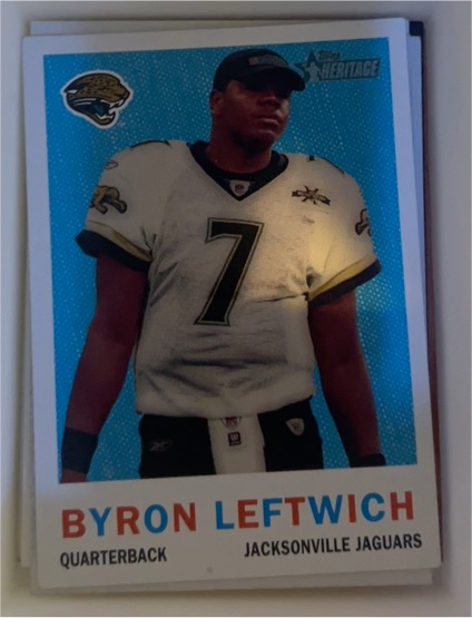 2005 Topps Heritage Football #34 Byron Leftwich — front
