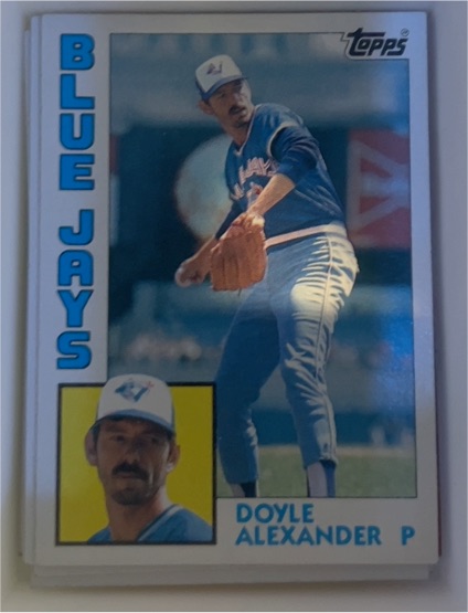 1984 Topps #677 Doyle Alexander — front