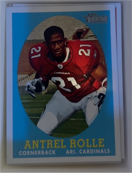 2005 Topps Heritage #71 Antrel Rolle — front