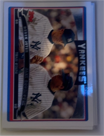 2006 Topps #326 Derek Jeter / Alex Rodriguez — front