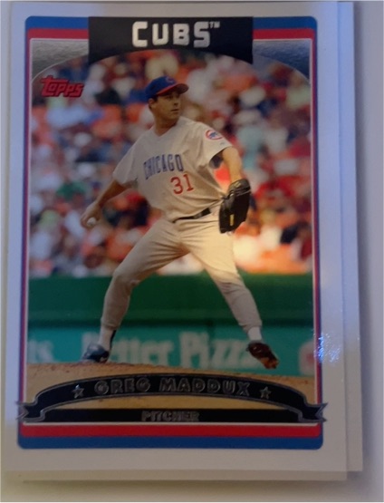 2006 Topps #45 Greg Maddux — front