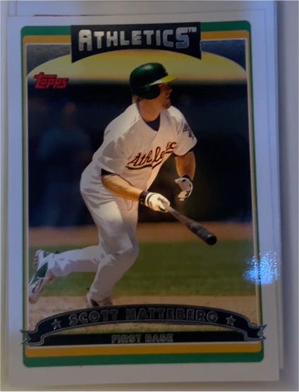 2006 Topps #4 Scott Hatteberg — front