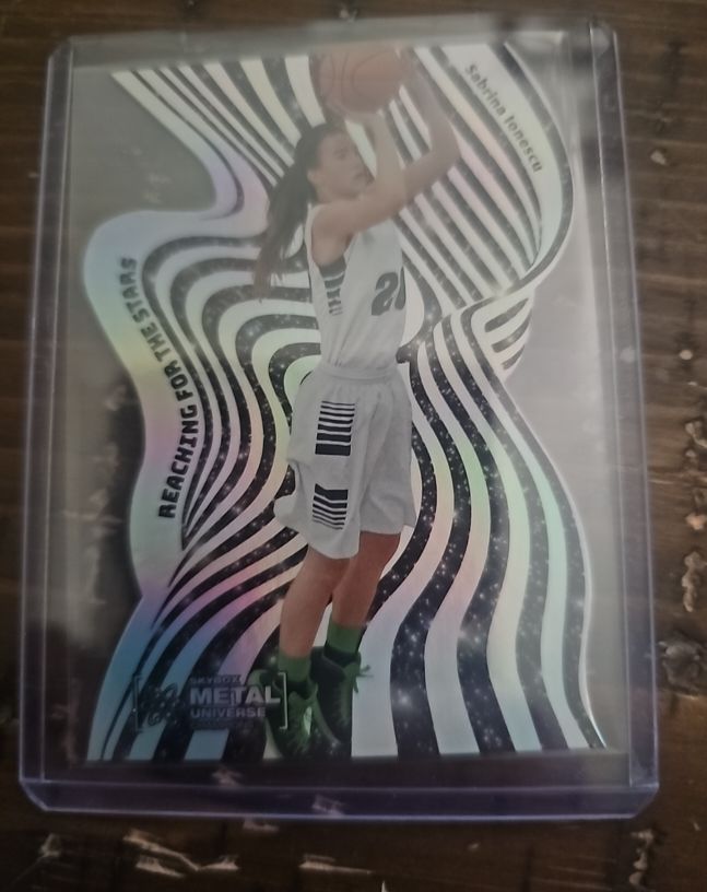2021 Skybox Metal Universe Champions #RFS-15 Sabrina Ionescu — front