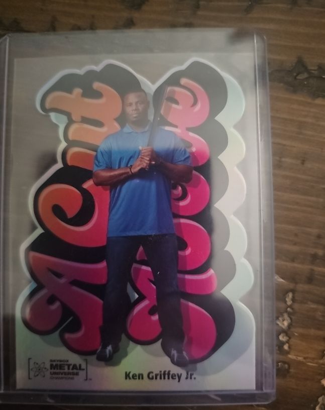 2021 Skybox Metal Universe Champions #ACA-12 Ken Griffey Jr. — front