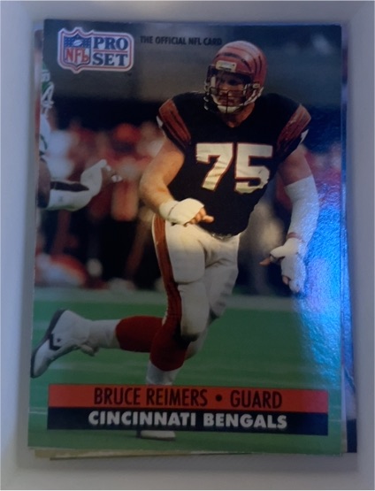 1991 Pro Set #35 Bruce Reimers — front