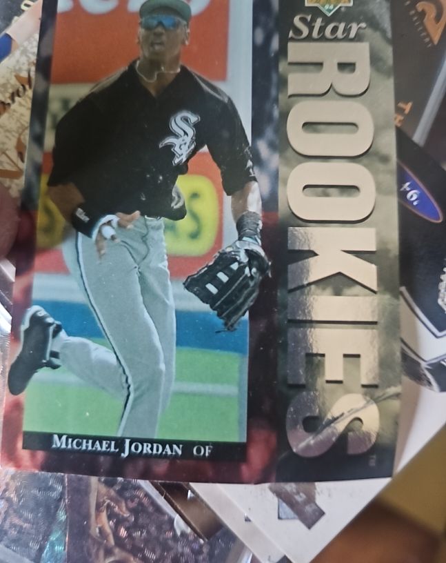 1994 Upper Deck Star Rookies #19 Michael Jordan — front