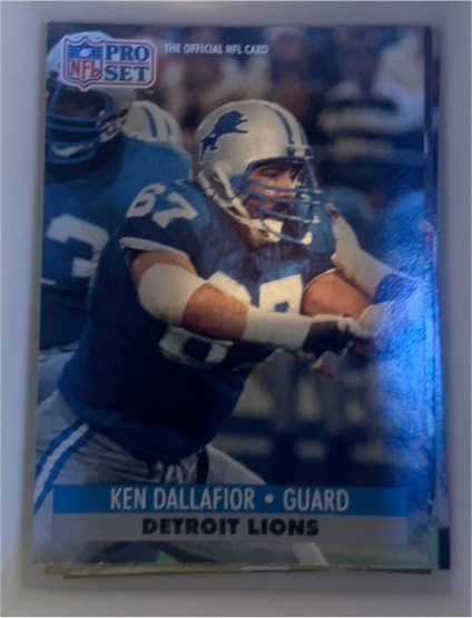 1991 Pro Set #67 Ken Dallafior — front