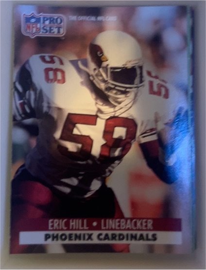 1991 Pro Set #623 Eric Hill — front