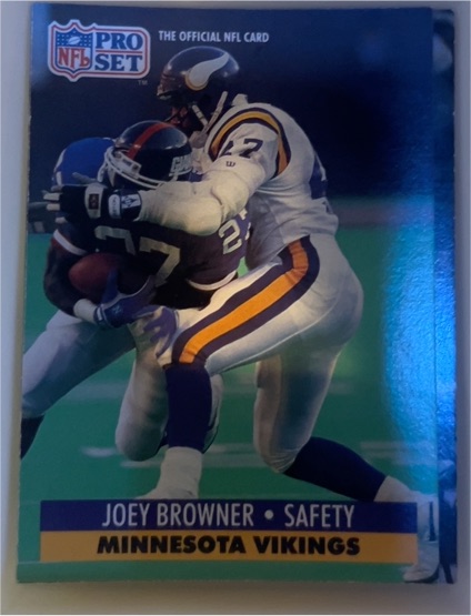 1991 Pro Set #568 Joey Browner — front