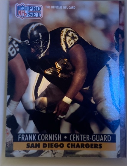 1991 Pro Set #641 Frank Cornish — front