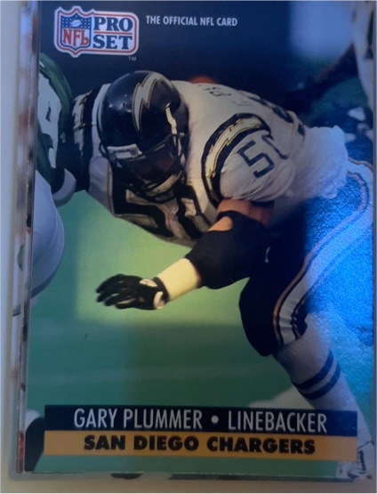 1991 Pro Set #642 Gary Plummer — front