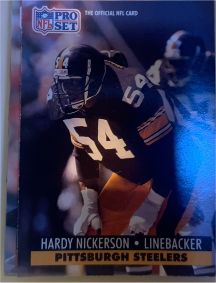 1991 Pro Set #636 Hardy Nickerson — front