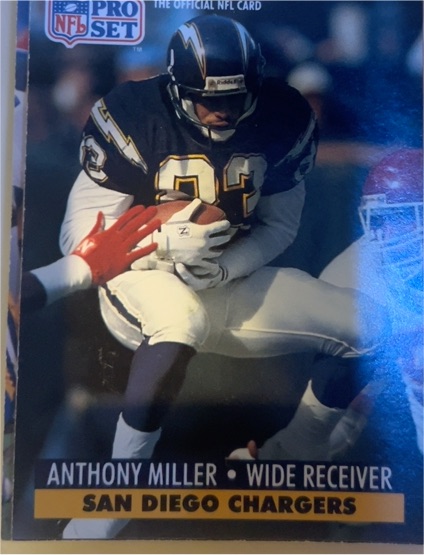 1991 Pro Set #285 Anthony Miller — front