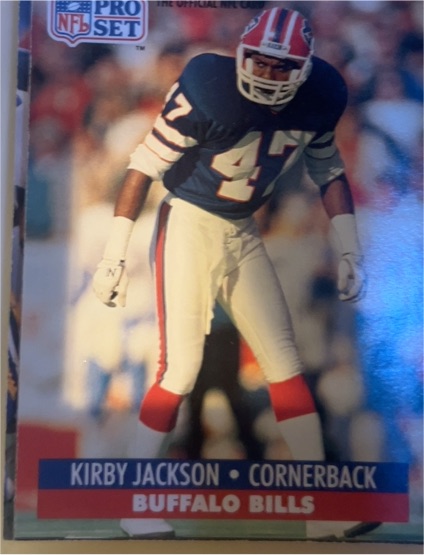 1991 Pro Set #77 Kirby Jackson — front
