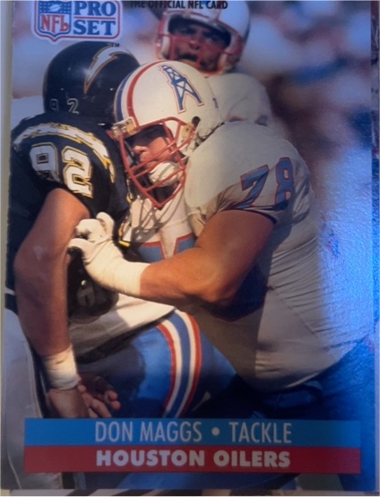 1991 Pro Set #520 Don Maggs — front